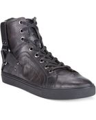 Guess Tropper Hi-Top Sneakers - Lyst