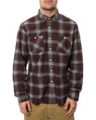 RVCA The Bends Ls Buttondown Shirt - Lyst