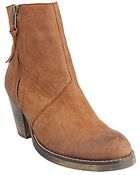 Steve Madden Paradoxx Leather Booties - Lyst