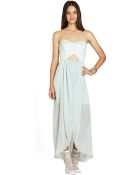BCBGeneration Strapless Maxi Dress - Lyst