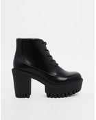 Asos Empty Spaces Ankle Boots - Lyst