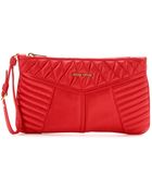 Miu Miu Matelassé Satin Clutch - Lyst