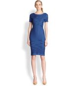 Oscar de la Renta Knit Dress - Lyst
