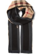Burberry London Haymarket Check Scarf - Lyst