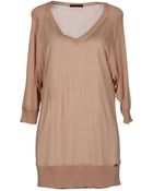 Pinko Black Jumper - Lyst