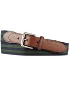 Polo Ralph Lauren Striped Webbed Belt - Lyst