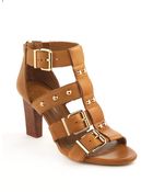BCBGeneration Fizzy Leather Sandals - Lyst