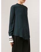 Maiyet Beaded Cuff Blouse - Lyst