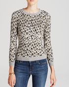 Diane von Furstenberg Sweater Leopard Jacquard - Lyst