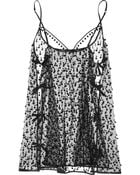 Agent Provocateur Bobbie Embroidered Tulle Chemise - Lyst
