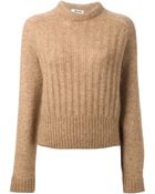 Acne Studios Ribbed Sweater - Lyst