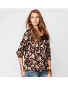 Denim & Supply Ralph Lauren Floral Lace-Yoke Peasant Top - Lyst