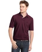 Izod Big And Tall Shirt, Short Sleeve Pique Polo - Lyst