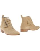 Tabitha Simmons Ankle Boots - Lyst