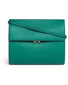 Marni 'File' Small Flap Leather Bag - Lyst