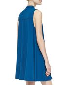 Proenza Schouler Sleeveless Stud-Trim Shift Dress - Lyst