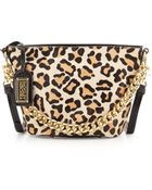 Badgley Mischka Janelle Small Calfhair Crossbody Bag - Lyst