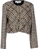 Elisabetta Franchi Gold Blazer - Lyst