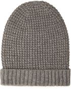 Forever 21 Waffle Knit Fold-Over Beanie - Lyst
