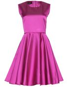 Giambattista Valli Satin Dress - Lyst