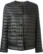 Aspesi Collarless Padded Jacket - Lyst