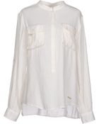 Woolrich Blouse - Lyst