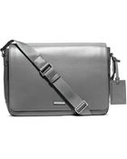 Michael Kors Warren Large Leather Messenger - Lyst