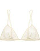 Kiki De Montparnasse Crocheted Silk-Blend Soft-Cup Bra - Lyst