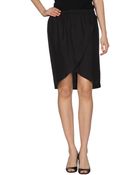 Mm6 By Maison Martin Margiela Knee Length Skirt - Lyst