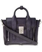 3.1 Phillip Lim Overlay Pashli Mini Satchel - Lyst