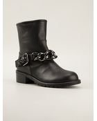 Giuseppe Zanotti Chain Embellished Boots - Lyst