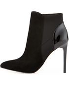 French Connection Morgann Suede Ankle Boot - Lyst