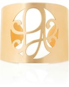 K Kane 2-Initial Monogram Cuff Bracelet - Lyst