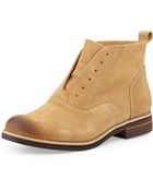 Kelsi Dagger Chelsea Suede Leather Bootie - Lyst
