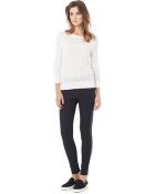 Sam Edelman Basketweave Stitched Sweater - Lyst