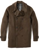 N. Hoolywood Pea Coat - Lyst