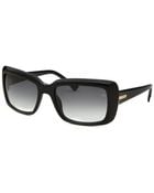 Nina Ricci Women'S Rectangle Black Sunglasses - Lyst