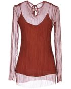 The Row Blouse - Lyst