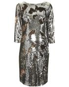 Topshop Maternity Two-Tone Sequin Bodycon Dress - Lyst
