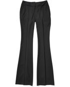Michael Kors Stretch Wool Flared Trouser - Lyst