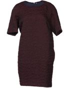 Victoria, Victoria Beckham Short Dress - Lyst