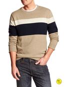Banana Republic Factory Wide-Stripe Pullover - Lyst
