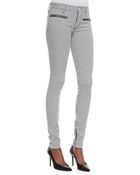 Joe's Jeans Skinny Houndstooth Moto Jeans - Lyst