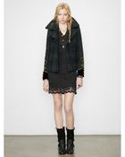 Denim & Supply Ralph Lauren Plaid Wool Pea Coat - Lyst