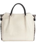 Nina Ricci Marche Medium Python Bag Marche Medium Python Bag - Lyst