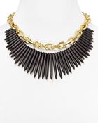 Kenneth Jay Lane Spikes & Links Necklace, 16" - Lyst