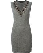 DSquared2 Embellished Dress - Lyst