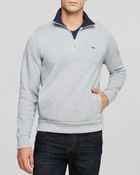 Lacoste Mock Neck Sweater - Lyst