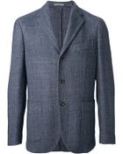 Boglioli Tweed Blazer - Lyst