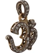 Munnu Diamond Om Charm - Lyst